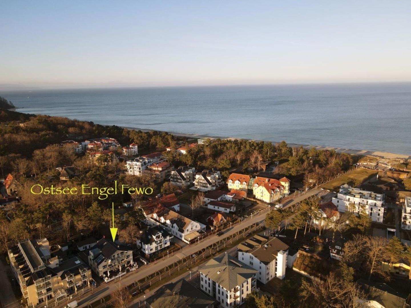 Ostsee Engel Ferienwohnung Baabe Extérieur photo